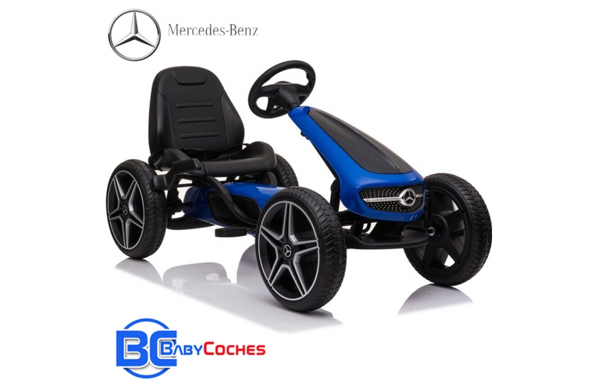 Kart a Pedales MERCEDES BENZ Go-Kart Blanco