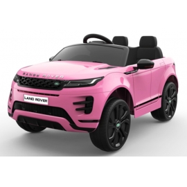 Coches eléctricos niños Range Rover Evoque con ruedas EVA y asiento acolchado