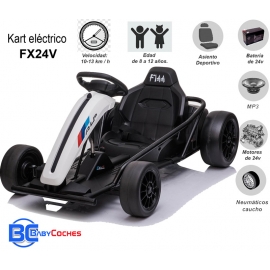 Kart eléctrico FX24V de 24 voltios