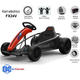 Kart eléctrico FX24V de 24 voltios