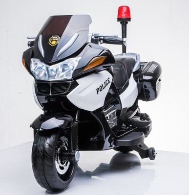 Motocicleta Electrica 6V Moto Policia Para Niños De 2 3 Años Con Sirena Y  Luces