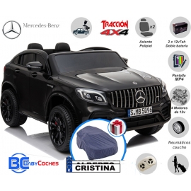 Mercedes GLC 63S 4x4 BIPLAZA 180 WATIOS CON 4 MOTORES PANTALLA MP4