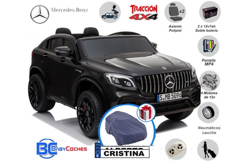 coches batería para niños Mercedes GLC 63S 4x4