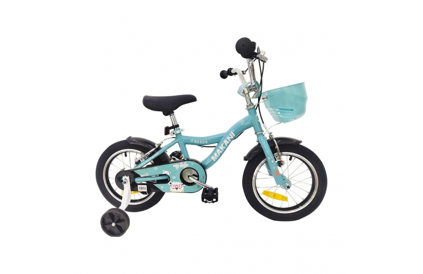 BICICLETA INFANTIL DE 14 PULGADAS MAKANI BENTU CYAN