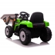 Tractor eléctrico para niños de 12v con pala