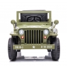 Coche eléctrico para niños Jeep militar 12V.