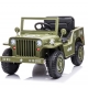 Coche eléctrico para niños Jeep militar 12V.