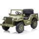 Coche eléctrico para niños Jeep militar 12V.