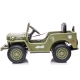 Coche eléctrico para niños Jeep militar 12V.