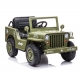 Coche eléctrico para niños Jeep militar 12V.