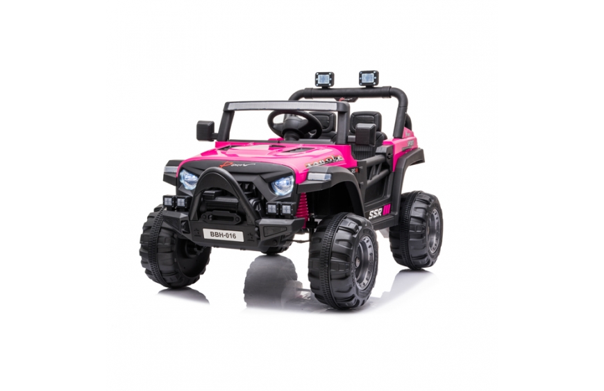 Coche eléctrico para niños BC-SSR con mando remoto.