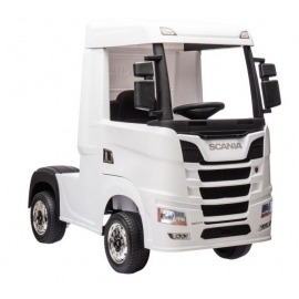 Camión Eléctrico para niños Scania R-Series con batería 12V10A, ruedas EVA y asiento en POLIPIEL Bluetooth