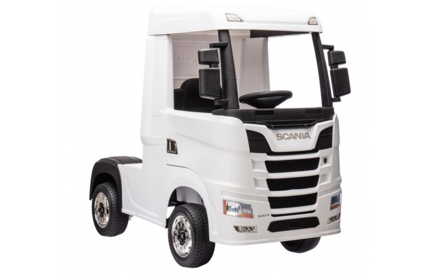 Camión Eléctrico para niños Scania R-Series con batería 12V10A, ruedas EVA y asiento en POLIPIEL Bluetooth