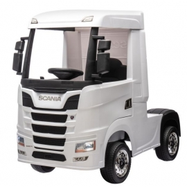 Camión Eléctrico para niños Scania R-Series con batería 12V10A, ruedas EVA y asiento en POLIPIEL Bluetooth