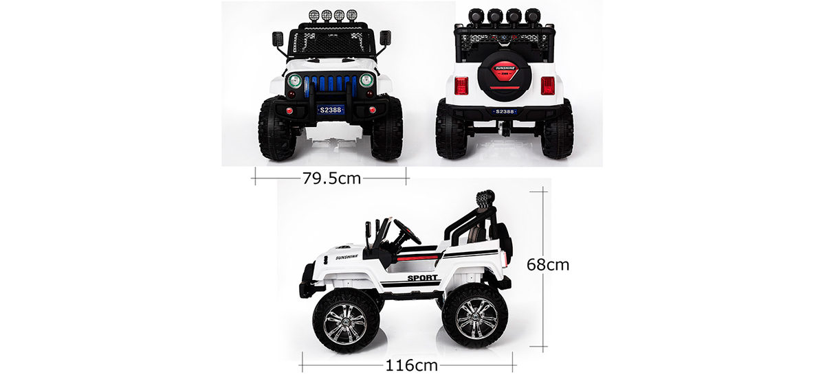 jeep niño bateria